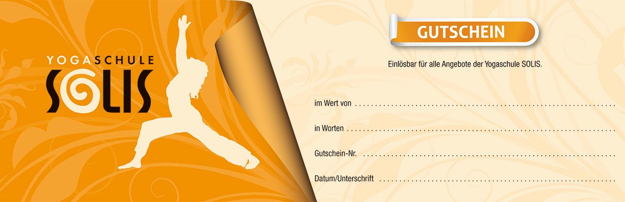 Yoga Gutschein